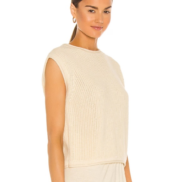 Callahan Tori Top in Creme - Picture 3 of 4